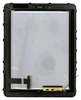Сенсорное стекло (тачскрин) для iPad 1 с рамкой, 3G (черный) 