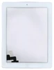 Сенсорное стекло (тачскрин) для iPad 2 с кнопкой (белый)