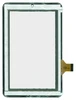 Сенсорное стекло (тачскрин) HLD130307C (черный)