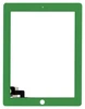 Сенсорное стекло (тачскрин) для iPad 2 (зеленый)