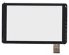 Сенсорное стекло (тачскрин) XC-PG1010-005FPC (257x159mm) (черный) 