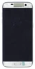Модуль (матрица + тачскрин) для Samsung Galaxy S7 Edge SM-G935FD с рамкой (серебро)