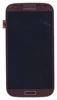 Модуль (матрица + тачскрин) для Samsung Galaxy S4 GT-I9500 с рамкой (красный) 