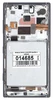 Модуль (матрица + тачскрин) для Nokia Lumia 830 серебристой с рамкой (черный)