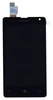 Модуль (матрица + тачскрин) для Microsoft Lumia 430 Dual Sim с рамкой (черный)