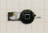 Кнопка Home на шлейфе для iPhone 4s (черная)