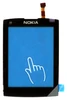 Сенсорное стекло (тачскрин) для Nokia X3-02 (черный)