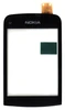 Сенсорное стекло (тачскрин) для Nokia С2 (черный)
