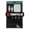 Сетевое зарядное устройство USB Remax RP-U22 (2A, 2 порта, кабель MicroUSB) Белый
