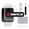 Защитное стекло "УФ комплект" для Apple Watch 4/5/6 (44 мм) (клей, лампа)