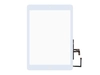 Сенсорное стекло (тачскрин) HC для iPad Air (A1474, A1475) с кнопкой HOME белый