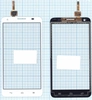 Сенсорное стекло (тачскрин) для Huawei Honor 3X (G750) белое