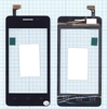 Сенсорное стекло (тачскрин) для Huawei Y301-A1 черный