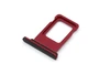 Держатель (лоток) SIM карты для Apple IPhone XR красный