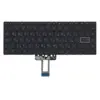Клавиатура для ноутбука Asus K413JA черная с подсветкой