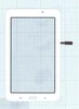 Сенсорное стекло (тачскрин) для Samsung Galaxy Tab 3 Lite 7.0 SM-T112 белое