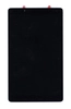 Дисплей (экран) в сборе с тачскрином для планшета Lenovo Tab 8 TB-8304 черный