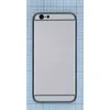 Задняя крышка аккумулятора для iPhone 6 (4.7) Gray AAA (Amperin)
