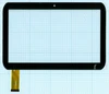 Сенсорное стекло (тачскрин) HN10001 (247*160 mm) черный