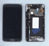Дисплей (экран) в сборе с тачскрином для Samsung Galaxy Note 3 Neo Duos SM-N7502 черный с рамкой