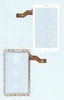 Сенсорное стекло (тачскрин) NjG070099FEGOB-V0 белое