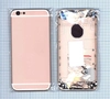 Задняя крышка аккумулятора для iPhone 6S (4.7) розовая