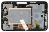 Дисплей (экран) в сборе с тачскрином для Lenovo IdeaPad A2107 черный с рамкой
