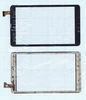 Сенсорное стекло (тачскрин) ZJ-80038A черное