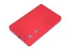 Бокс для жесткого диска 2,5" пластиковый USB 2.0 DM-2508 красный