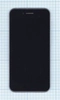 Дисплей (экран) в сборе с тачскрином для Asus PadFone S PF500KL черный с рамкой (Premium SC LCD)