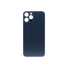 Задняя крышка (стекло) для iPhone 12 Pro Max синяя