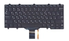 Клавиатура для ноутбука Dell E5250 E7250 черная с подсветкой