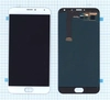 Дисплей (экран) в сборе с тачскрином для Meizu MX5 белый