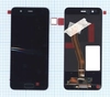 Дисплей (экран) в сборе с тачскрином для Huawei P10 черный