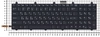 Клавиатура для ноутбука DNS Clevo P150EM P170EM P370EM черная с подсветкой