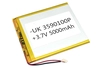 Аккумулятор универсальный 3.5x90x100 мм 3.8V 5000mAh Li-Pol (2 Pin)