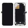 Дисплей (экран) Amperin в сборе с тачскрином для iPhone 12 Pro Max черный с рамкой (Soft Oled)