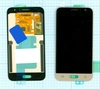 Дисплей (экран) в сборе с тачскрином для Samsung Galaxy J1 (2016) SM-J120F золотистый (Premium LCD)