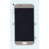 Дисплей (экран) в сборе с тачскрином для Samsung Galaxy A3 (2017) SM-A320F золотистый (Premium SC LCD)