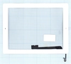 Сенсорное стекло (тачскрин) для Ipad 4 белое + кнопка home и cable