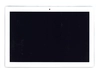 Дисплей (экран) в сборе с тачскрином для Lenovo Tab 4 10 TB-X304 белый с рамкой