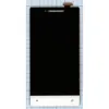 Дисплей (экран) в сборе с тачскрином для HTC Windows Phone 8S черный + белый