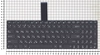Клавиатура для ноутбука Asus K56 K56C K56CA черная без рамки, плоский Enter