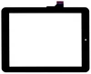Сенсорное стекло (тачскрин) для Prestigio MultiPad 8.0 Pro Duo черный