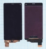 Дисплей (экран) в сборе с тачскрином для Sony Xperia Z3 Compact черный