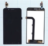 Дисплей (экран) в сборе с тачскрином для Asus ZenFone Go ZC500TG черный