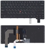 Клавиатура для ноутбука Lenovo Yoga S3-14 черная с трекпойнтом и подсветкой
