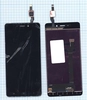 Дисплей (экран) в сборе с тачскрином для Xiaomi Redmi 4 черный