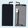 Дисплей (экран) в сборе с тачскрином для Asus ZenFone 2 Laser ZE551KL черный