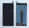 Дисплей (экран) в сборе с тачскрином для Nokia 3 черный